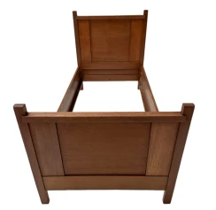 Hendrik Wouda Art Deco Modernist Single Bed for Pander, 1924